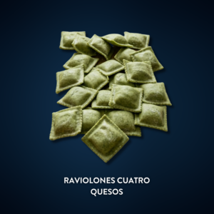 Raviolones 320gs Congelada - CUATRO QUESOS